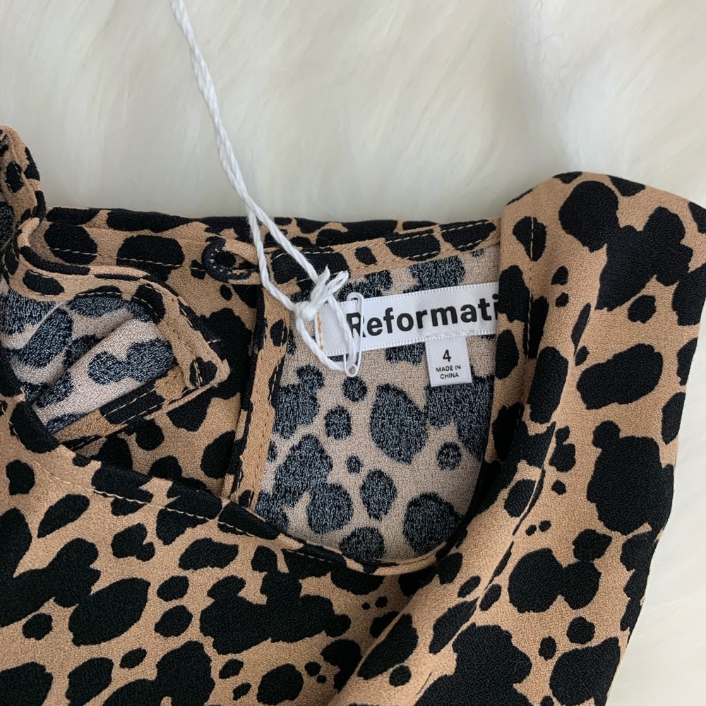 Reformation port print long sleeve dress - Picture 10 of 15